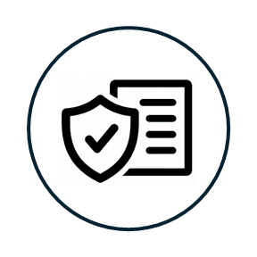Protect your record from the first moment symbol