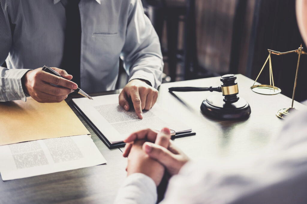 New York Child Pornography Lawyer Glenn F. Hardy explaining a client his rights