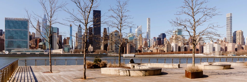 Queens view from manhattan